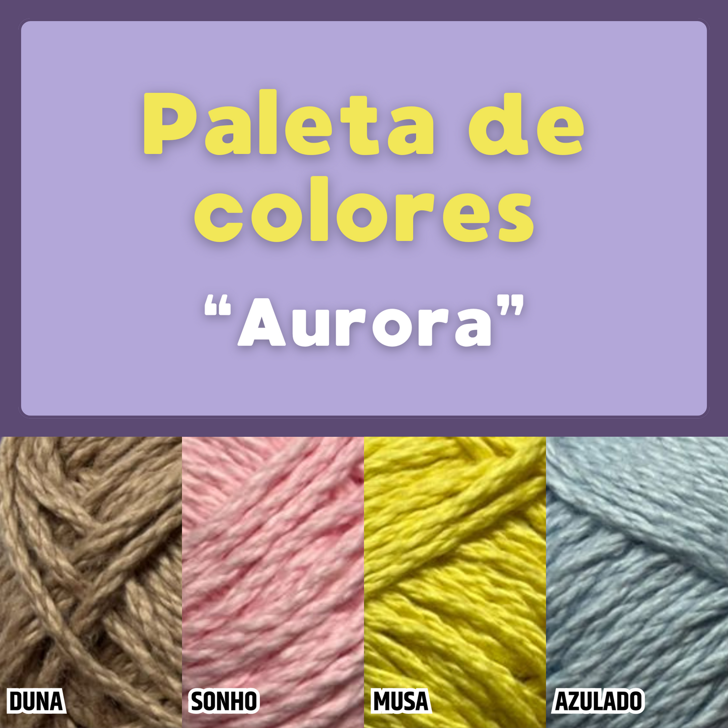 Paquete Golf Multicolor 10 madejas 50 gr
