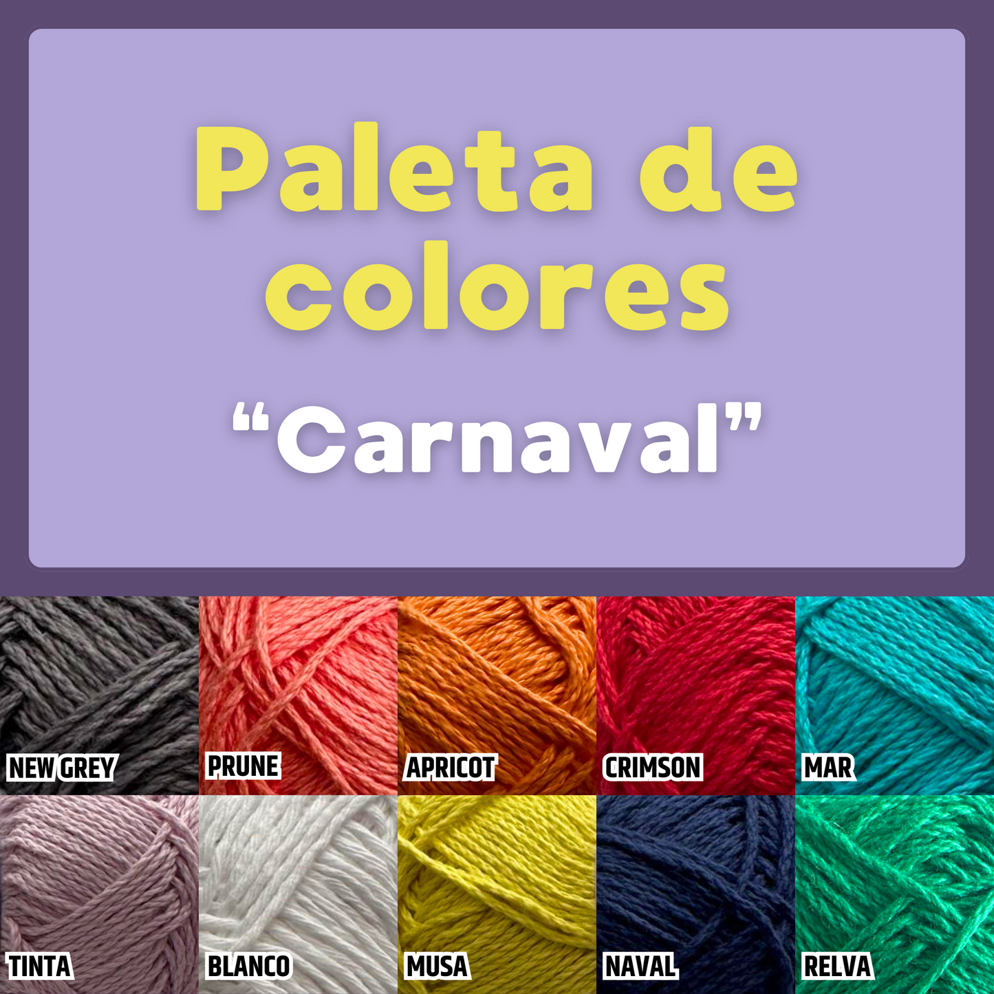 Paquete Amigurumi: Carnaval