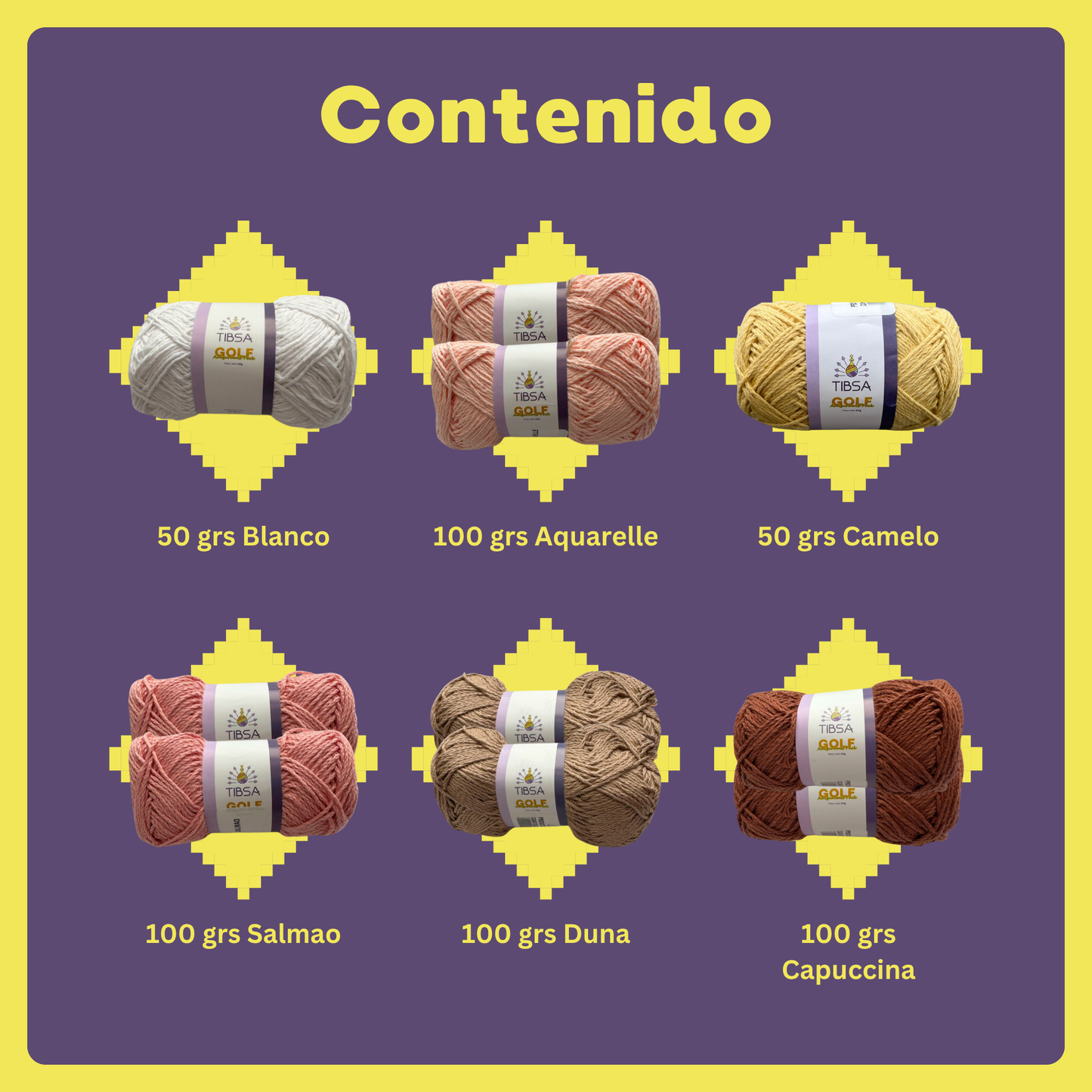 Paquete Amigurumi: Colores Piel