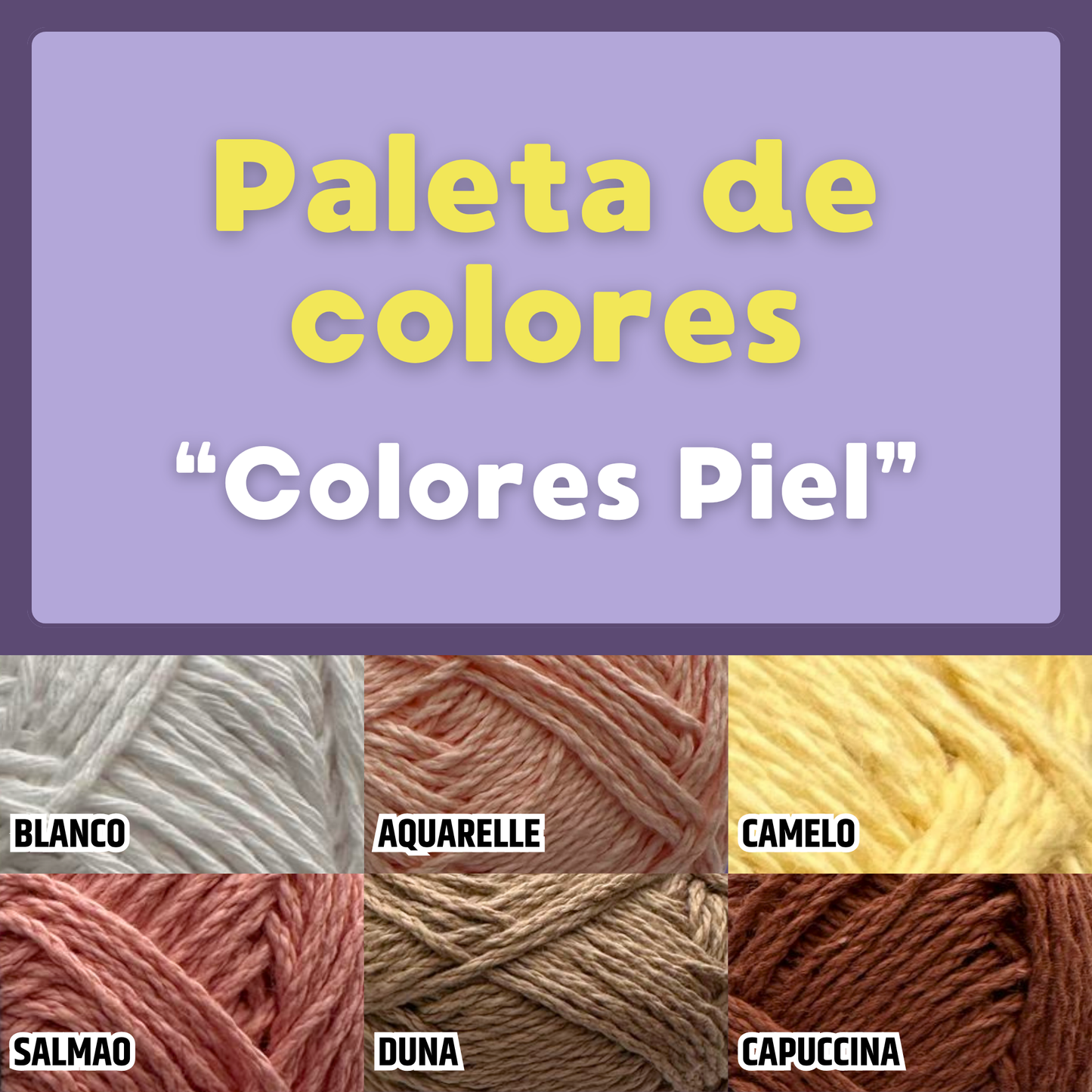 Paquete Golf Multicolor 10 madejas 50 gr