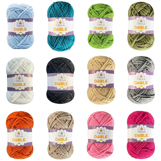 Paquete Charlie Multicolor 12 madejas 25 gr